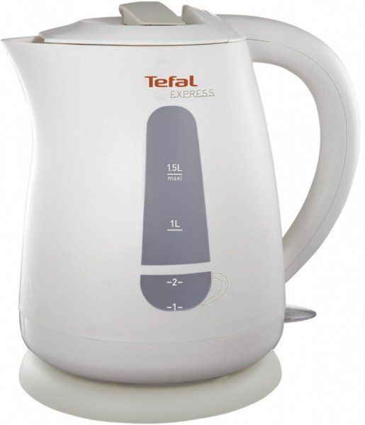 Электрочайник Tefal, 1,5л, пластик, белый 10597 Owwa