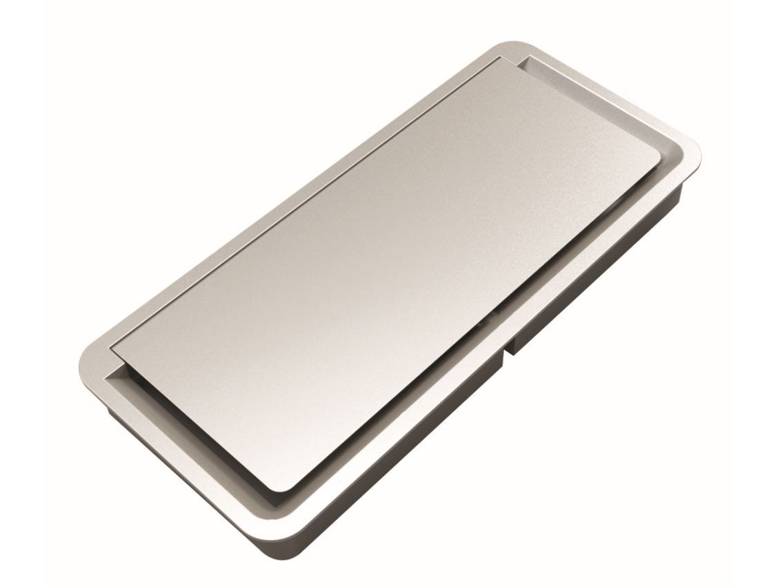 Пластиковый лючок в стол, алюминий, asa exit light (28920) • Купить в ...