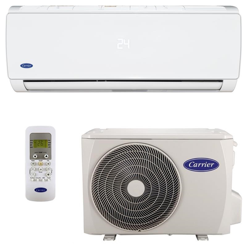 Кондиционер Carrier 42QHC009D8SA/38QHC009D8S, инвертор, 25 м2, до -15°С ...
