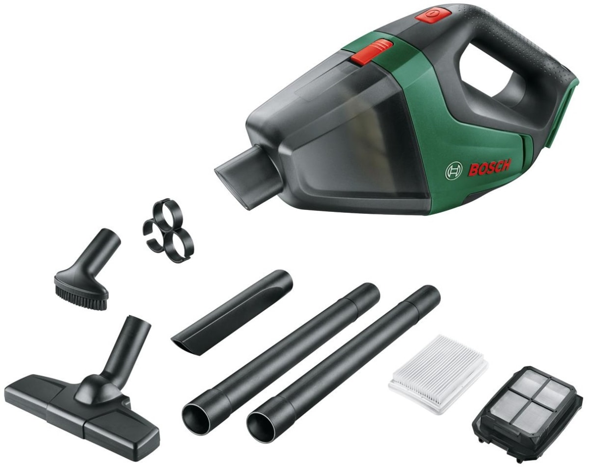 Пылесос аккумуляторный Bosch UniversalVac 18, 18В, 2.5Ач, 9кПа, 1.3кг ...