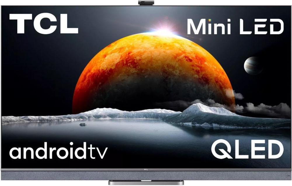 Телевизор 55" TCL Mini LED 4K 100Hz Smart, Android TV, Silver, ONKYO ...
