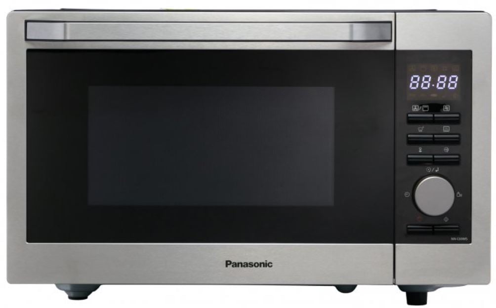 Микроволновая печь panasonic , 30л, 1000вт, гриль, дисплей, нерж