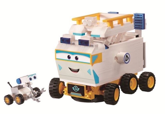 Super Wings Small Blocks Buildable Vehicle Set Rover