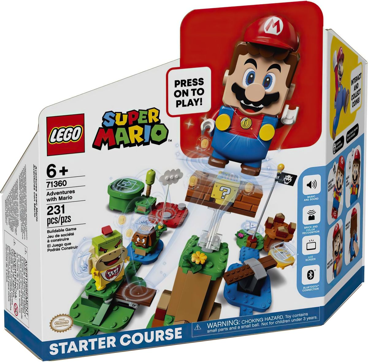 Конструктор LEGO Super Mario™ Приключения вместе с Марио 39930 ✓ Owwa