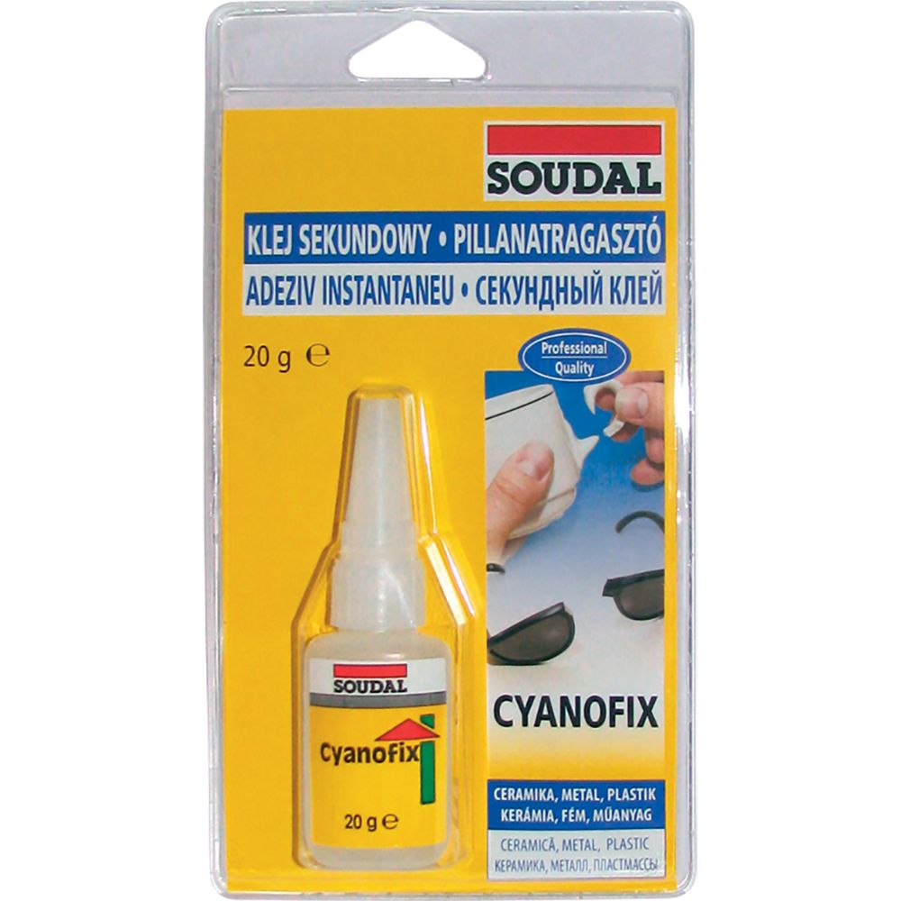 Секундный клей cyanofix 84а 20гр (40375) • Купить в интернет-магазине Owwa