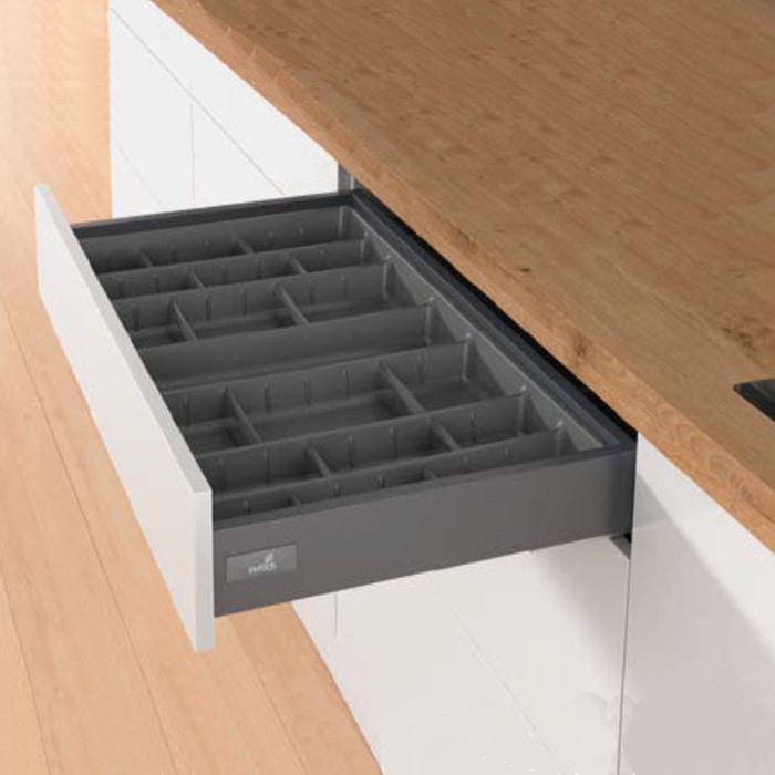 Организация orgatray 590 антрацит, пластик l=420мм w=600мм (9194907 ...