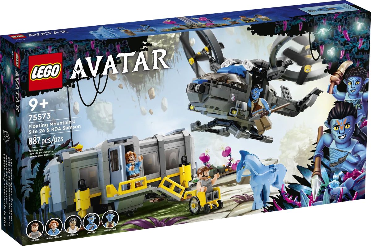 Конструктор LEGO Avatar Горы Аллилуйя: 26-й участок и грузовой