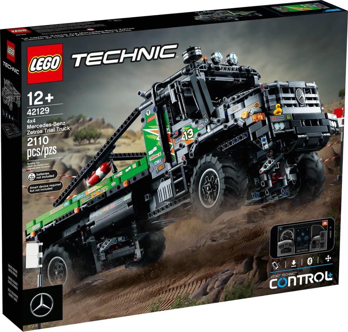 Конструктор LEGO Technic Полноприводный грузовик-внедорожник Mercedes-Benz  Zetros 46135 ? Owwa