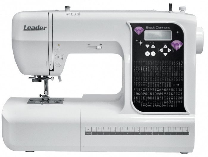Швейная машина LEADER Black Diamond, компьютер-ная, 45Вт, 200 шв.оп ...