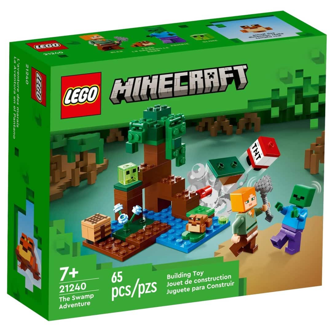 Конструктор LEGO Minecraft Приключения на болоте 48348 Owwa