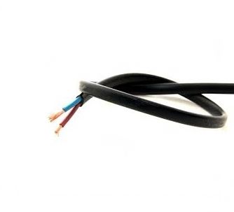 Двухжильный кабель 2 x 0,75 mm² h03vvh2-f 100 м, с двойной изоляцией ...