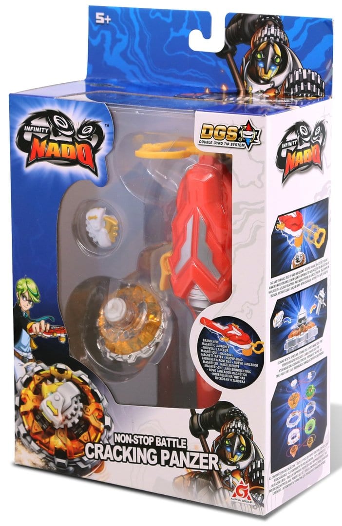 Волчок Infinity Nado V серия Original Cracking Panzer Быстрый Панцирь ...