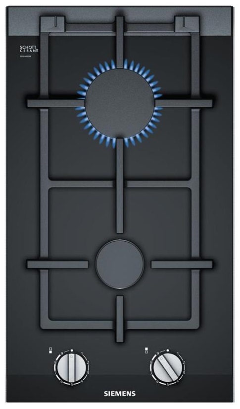 Siemens Варочная поверхность газ на стекле, 30см, Домино, черный 51958 Owwa