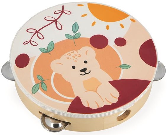 Janod Музыкальный инструмент Бубен тропик 54638 Owwa