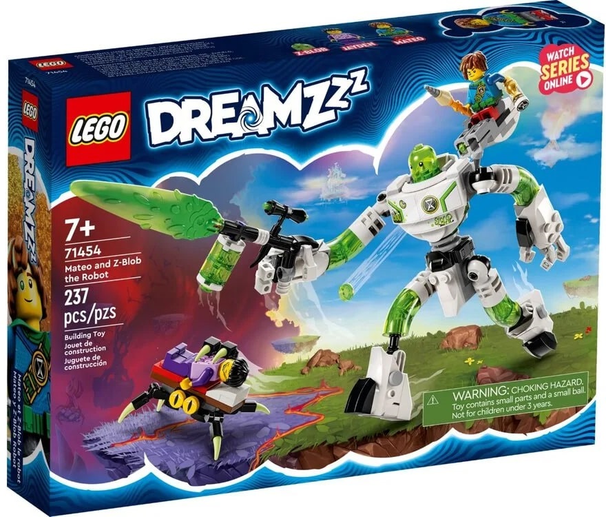 LEGO Конструктор DREAMZzz™ Матео и робот Z-Blob 163354 ✓ Owwa