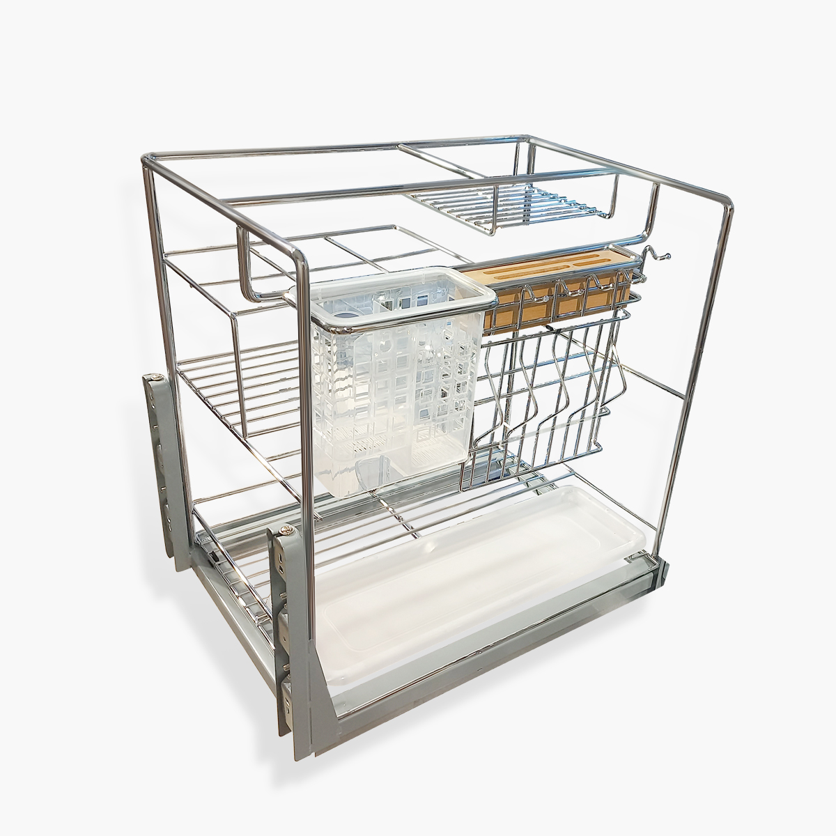 Карго bravo melody 300 мм, хром с доводчиком (166644) • Купить в