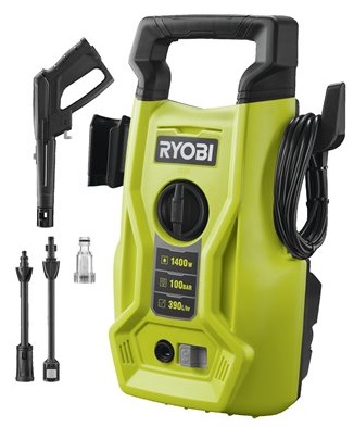 Ryobi Минимойка высокого давления RY100PWA, 1400Вт 168423 Owwa