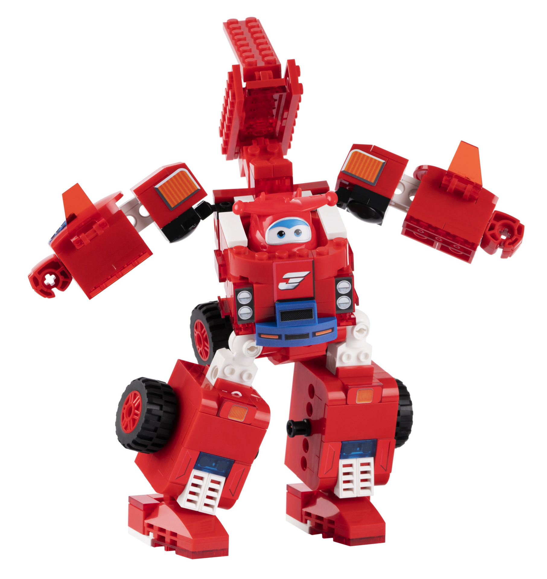 t635　レッド・リブート　86枚　まとめ売り　大量セット Конструктор-трансформер Super Wings Small Blocks 2-in-1 Buildable