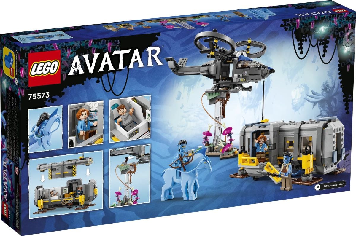 augmentor様　青キンバリー&ジェダイチリボウル各1 Конструктор LEGO Avatar Горы Аллилуйя: 26-й участок и грузовой