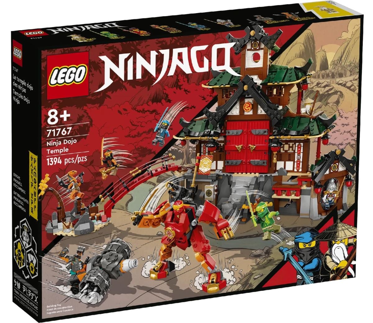 Конструктор LEGO Ninjago Храм-додзё ниндзя 46356 ✓ Owwa