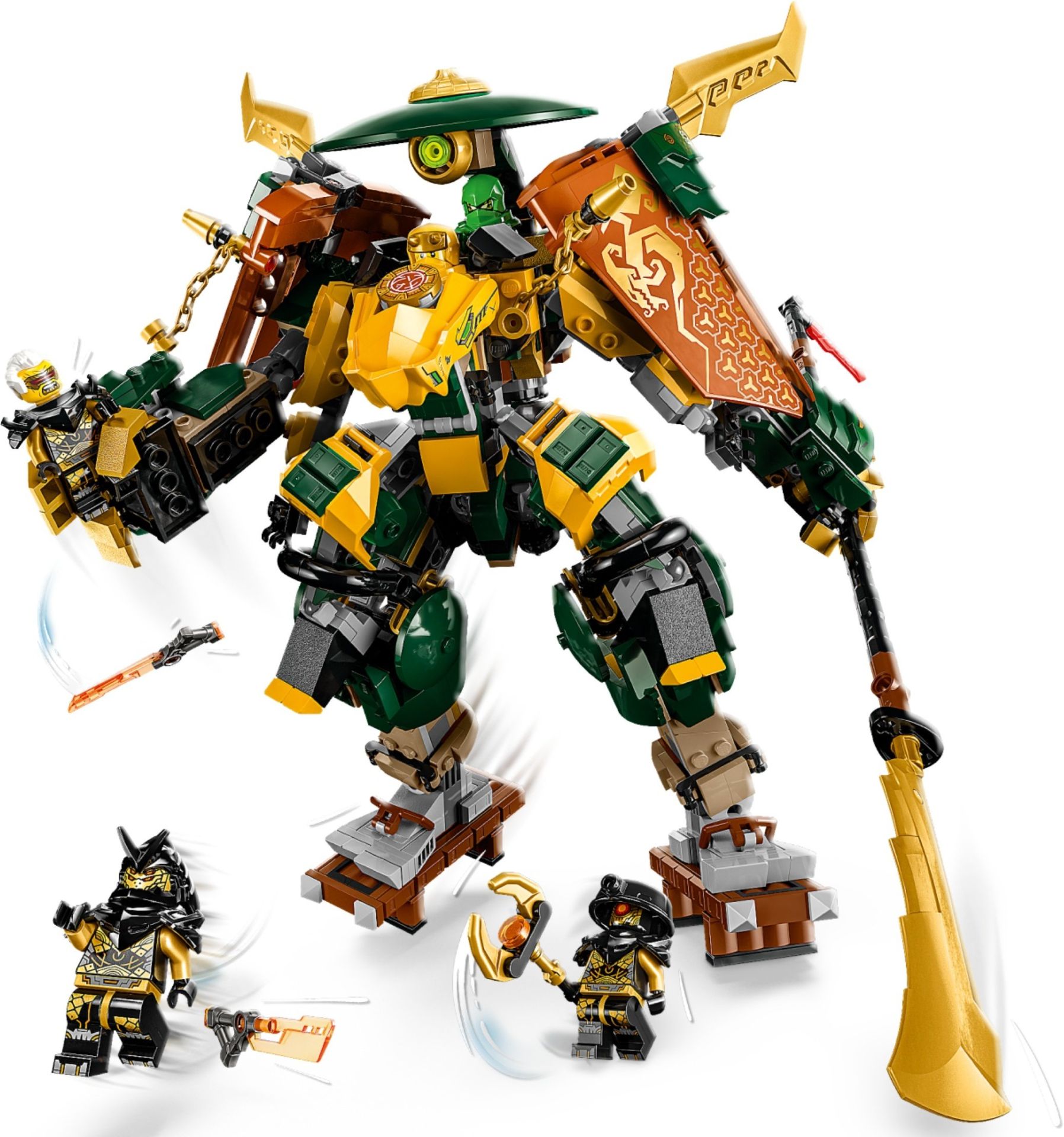 LEGO Конструктор Ninjago Командные роботы ниндзя Ллойда и Арин