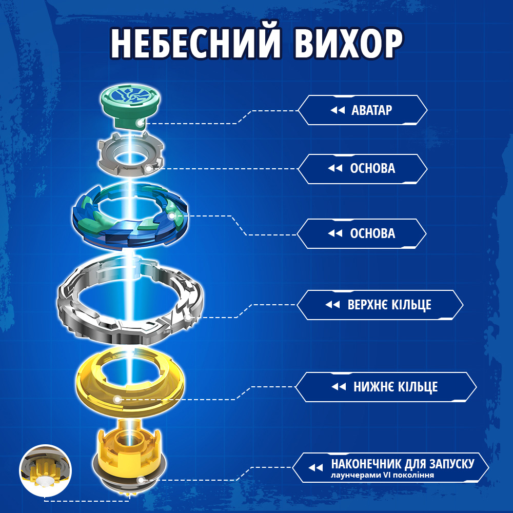Infinity Nado Набор VI Dream Pack Огненный Дракон и Небесний Вихрь