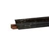 Плинтус для столешницы узкий LB23 Korner Мрамор Марквина Черный 6094 (акс. 619) 3 метра, Цвет Бортика: Мрамор Марквина Черный