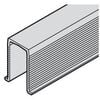 Hafele SLIDO CLASSIC 40-120 P Шина низ, L=1000мм, пластик черный (для межкомн. дверей), Длина, мм: 1000