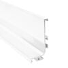 Профіль GOLA горизонтальний з пазом для LED Ferro Fiori, L=4100 мм, type L, Білий, Колір: Білий