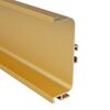 Профіль GOLA горизонтальний з пазом для LED Ferro Fiori, L = 4100 мм, type C, золото анод., Колір: Золото