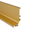 Профіль GOLA горизонтальний з пазом для LED Ferro Fiori, L=4100 мм, type L, Золото, Колір: Золото