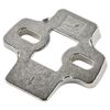 Планка клиновидная 10° для монтажных планок Sensys, цинк (9072534) Hettich