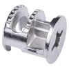 Ексцентрикова стяжка Rastex 15/22, цинк (1048254) Hettich, Товщина плити: 22, Колір: Цинк