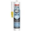 Клей-герметик FIX ALL CRYSTAL, 290 мл, прозорий, Об `єм, мл: 290 мл