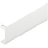 Заглушка на силовий механізм для AVENTOS HF/HS/HL top, гладка, права, білий шовк, Сторона кріплення: Права, Колір: Шовковий білий