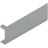Заглушка на силовий механізм для AVENTOS HF/HS/HL top, гладка, права, світло-сірий, Сторона кріплення: Права, Колір: Світло-сірий