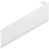 Заглушка на силовий механізм для AVENTOS HF/HS/HL top, гладка, ліва, білий шовк, Сторона кріплення: Ліва, Колір: Шовковий білий