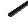 Профіль для LED-стрічки, НАКЛАДНИЙ LP-7B, анодований чорний L=2м, Сторона кріплення: Накладний, Колір: Чорний, Довжина, мм: 2000