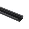 LUMI Профіль LED LUMINO вбудовуваний кутовий чорний матовий L-2000 мм, Rejs, NEW, Сторона кріплення: Вбудований кутовий, Колір: Чорний, Довжина, мм: 2000
