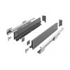 GTV AXIS PRO Висувна шухляда під духовку, графіт L-500 мм H-69 мм PB-AXISPRO-KPL69-500-60, Колір: Графіт, Довжина, мм: 500, Висота, мм: 69