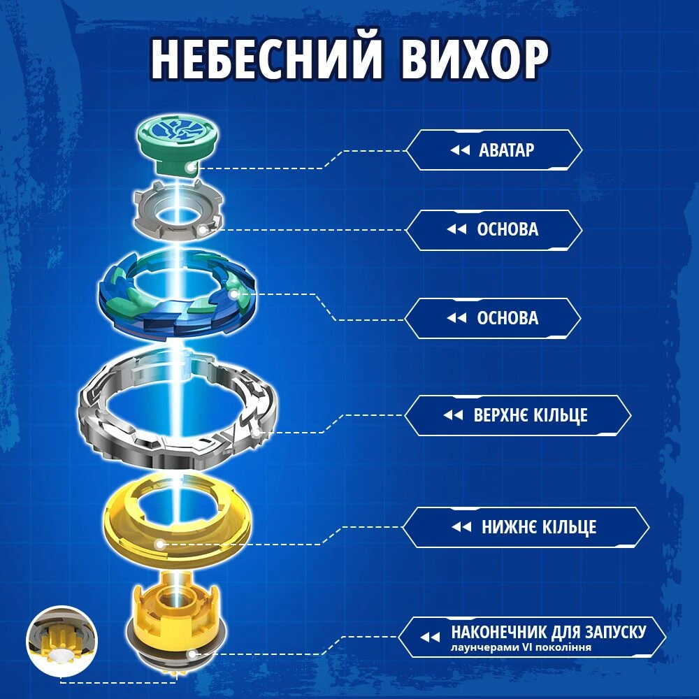 Infinity Nado Набор VI Dream Pack Огненный Дракон и Небесний Вихрь