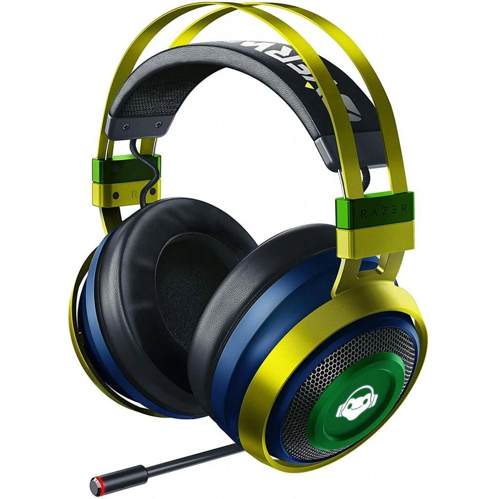 ヘッドホン razer nari ultimate overwatch lucio Гарнитура Razer Nari Ultimate - Overwatch Lucio Ed., black/yellow