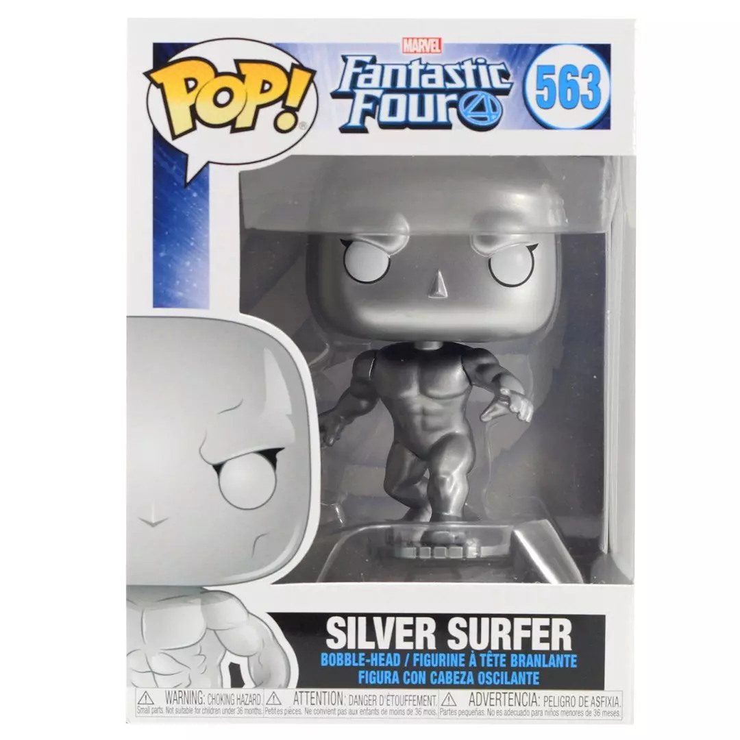 Funko POP Bobble Marvel Fantastic Four Silver Surfer MT 44992