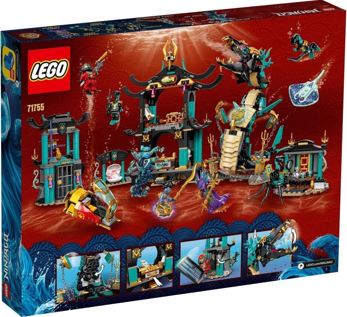 booWARDEN13MNC ＆G3 TARGA セット販売 Конструктор LEGO Ninjago Храм Бескрайнего моря 39301 ✓ Owwa