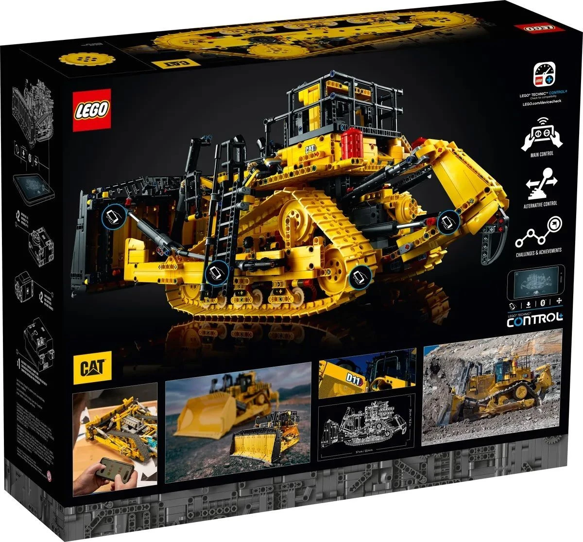 Конструктор LEGO Technic Бульдозер Cat D11 на пульте управления