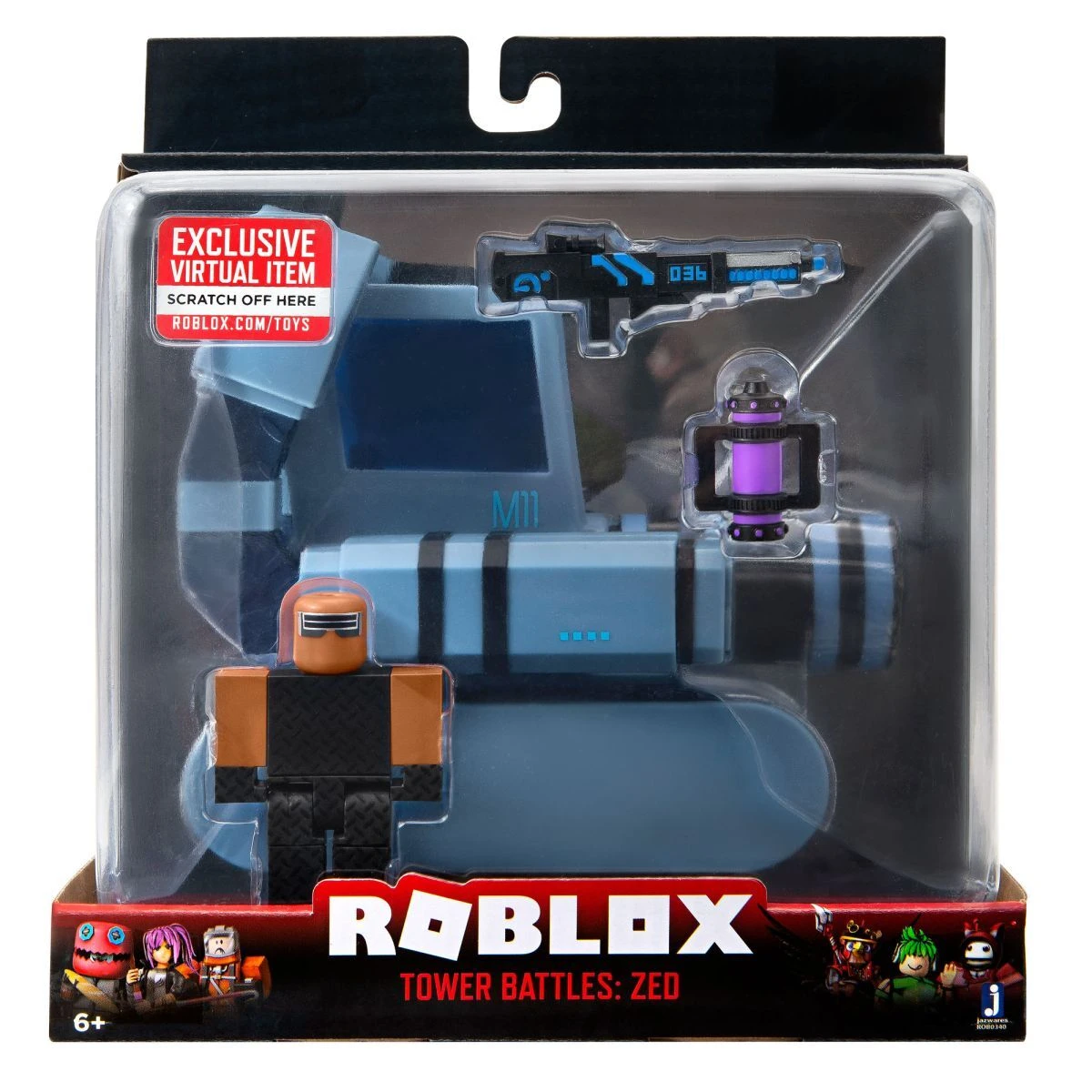 Игровой набор Roblox Large Vehicle Tower Battles: ZED W8
