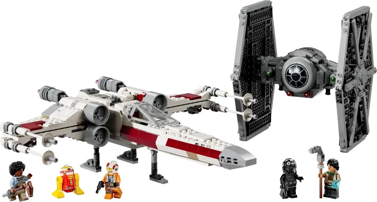 【未使用】STAR WARS クリスマススターターセット LEGO Конструктор Star Wars Набор сборки истребитель СИД и корабль