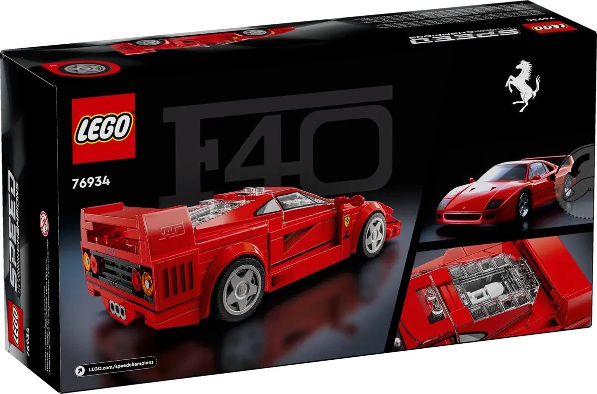 LEGO Конструктор Speed Champions Суперкар Ferrari F40 173461 ✓ Owwa
