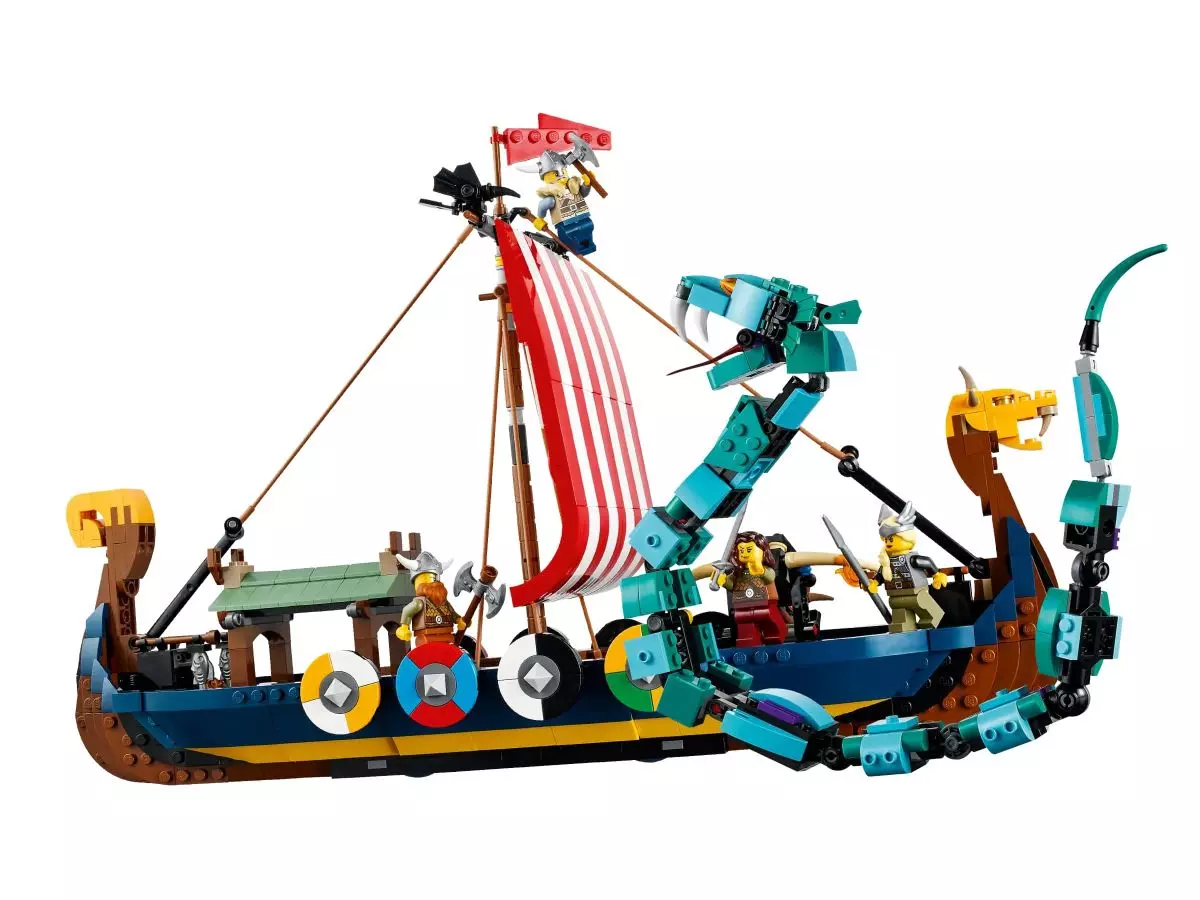 Конструктор LEGO Creator Корабль викингов и Мидгардский змей 45775