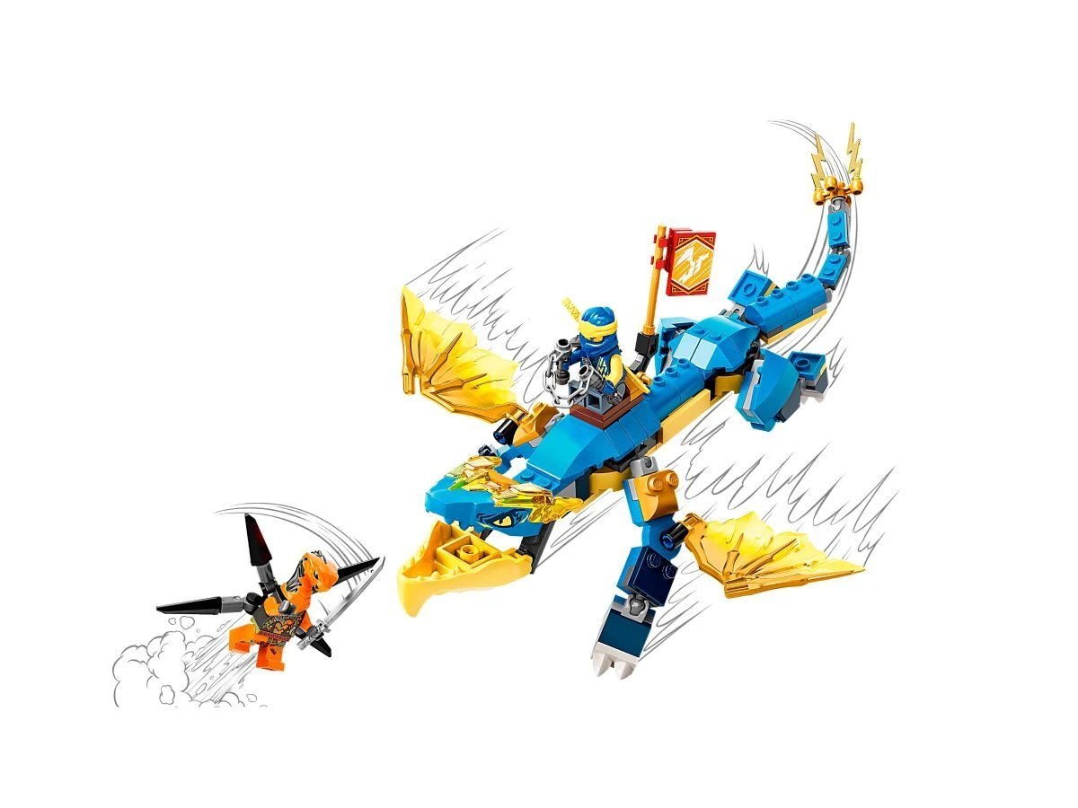 Конструктор LEGO Ninjago Грозовой дракон ЭВО Джея 39770 ✓ Owwa